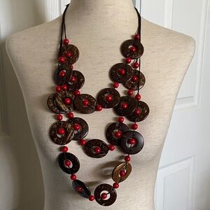 Bohemian🦧🦒🦓Tribal Necklace